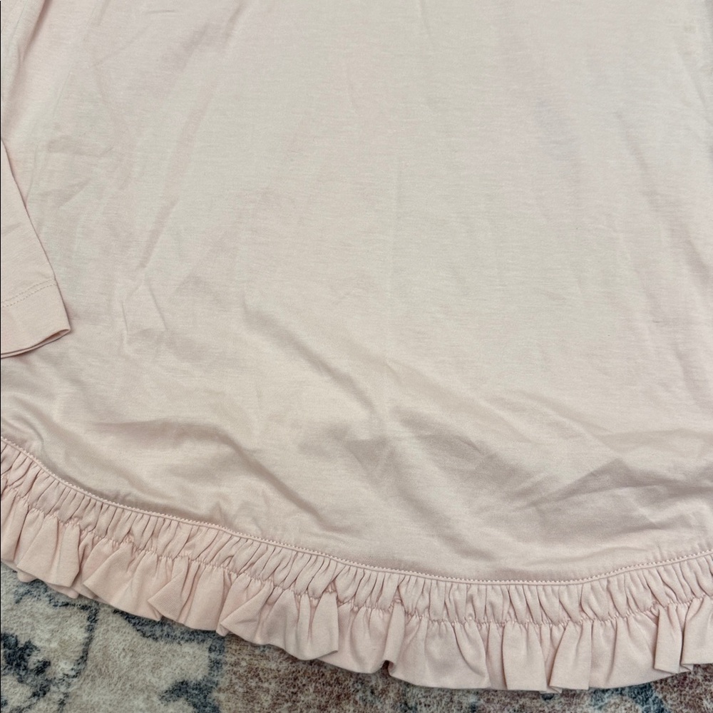 Simone Rocha Light Pink Ruffle Blouse - Picture 4 of 7